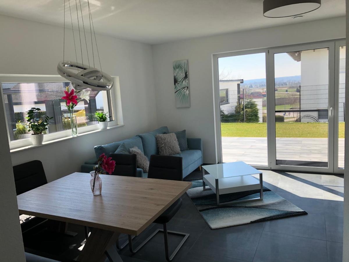 Moderne Ferienwohnung Mit Terrasse Und Garten Verwaltungsgemeinschaft Haldenwang エクステリア 写真