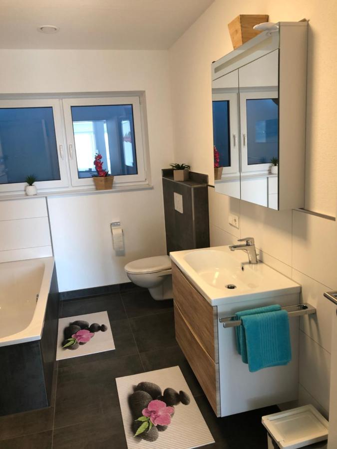 Moderne Ferienwohnung Mit Terrasse Und Garten Verwaltungsgemeinschaft Haldenwang エクステリア 写真