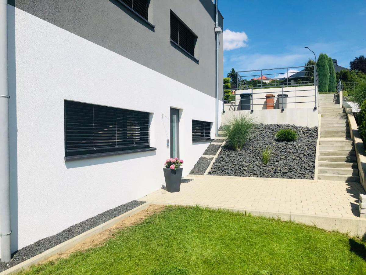 Moderne Ferienwohnung Mit Terrasse Und Garten Verwaltungsgemeinschaft Haldenwang エクステリア 写真