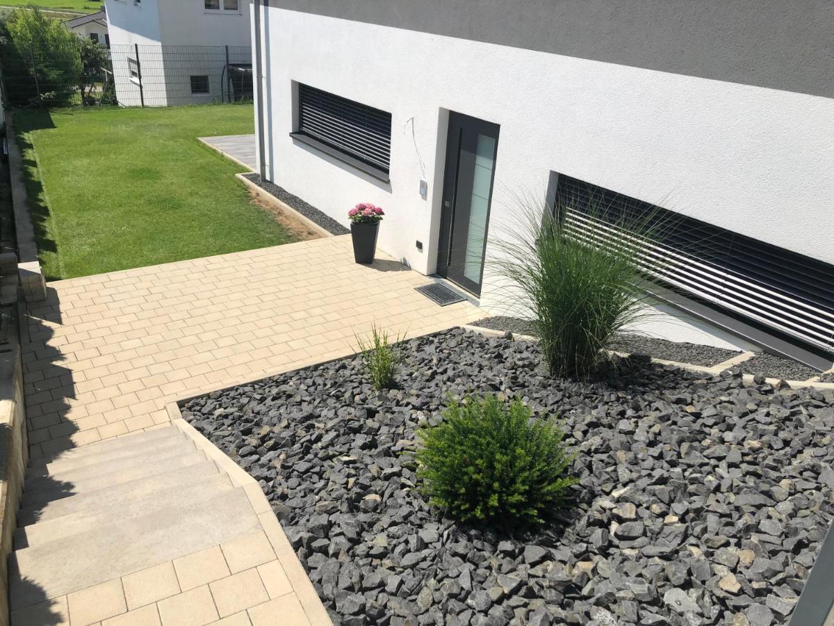 Moderne Ferienwohnung Mit Terrasse Und Garten Verwaltungsgemeinschaft Haldenwang エクステリア 写真