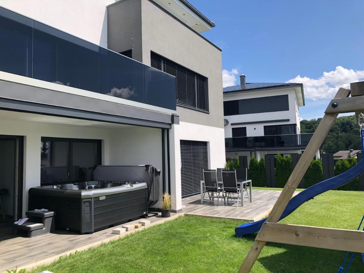 Moderne Ferienwohnung Mit Terrasse Und Garten Verwaltungsgemeinschaft Haldenwang エクステリア 写真